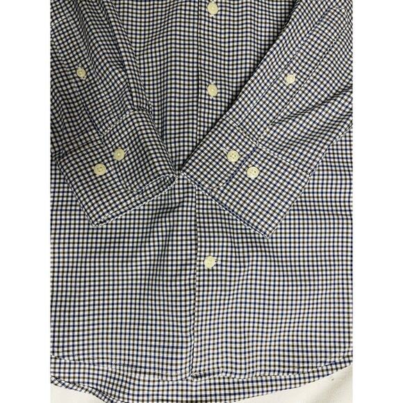 Peter Millar men’s Ferdinand Cotton blend Button Down Shirt size M plaid - Picture 7 of 11